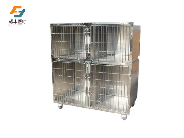 不鏽鋼寵物（wù）幹式籠（無（wú）網無盤）