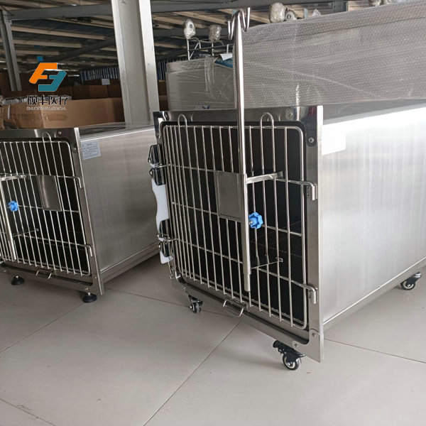 單個不鏽鋼寵物貓籠狗籠